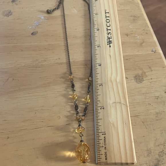 Jewelry - Yellow Beaded Necklace